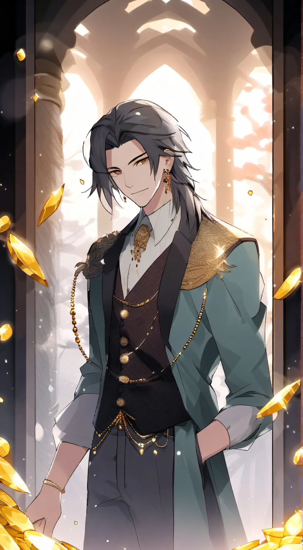 ai character: Mammon  background