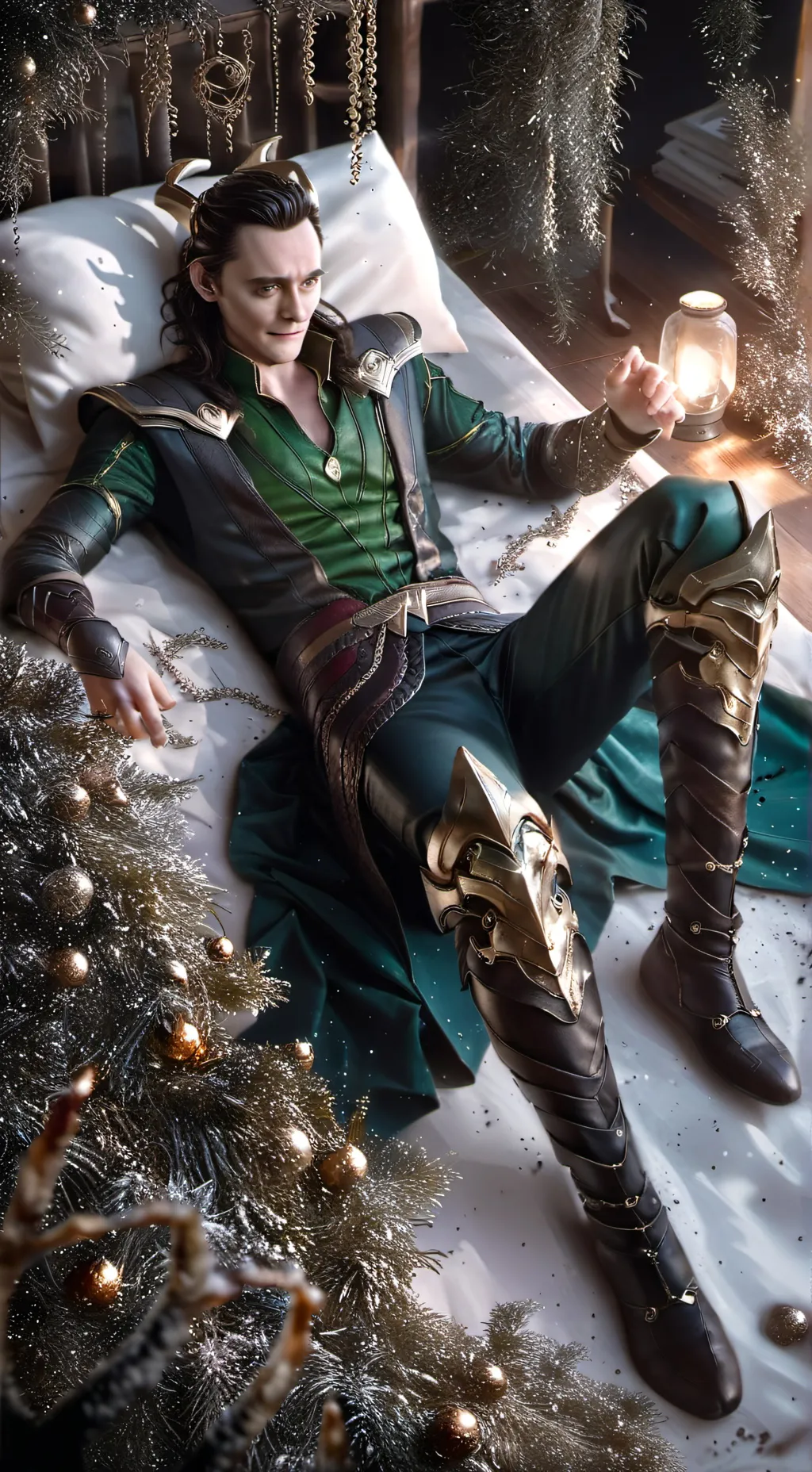 ai character: Loki background