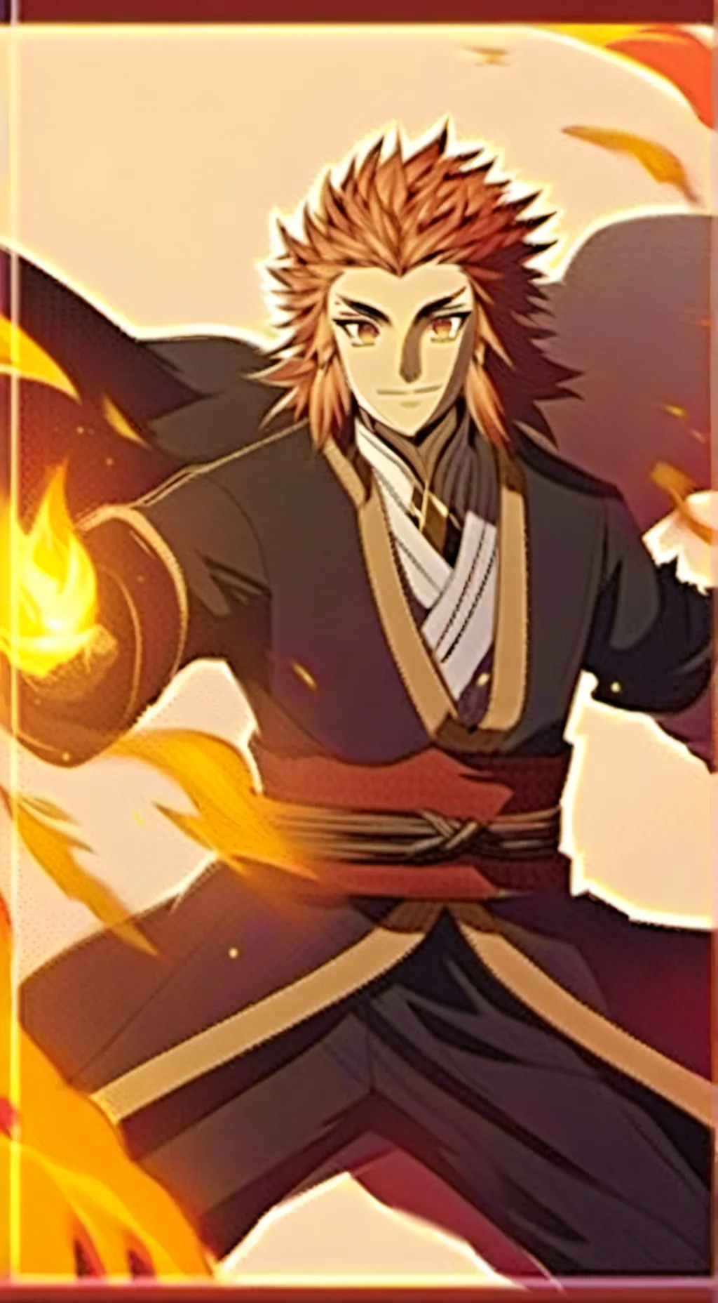 ai character: Demon slayer! (ED) background