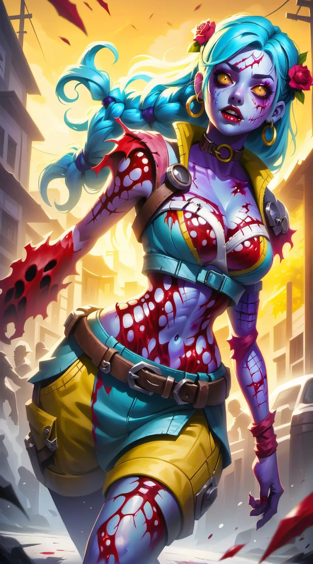 ai character: Hunluàn de background