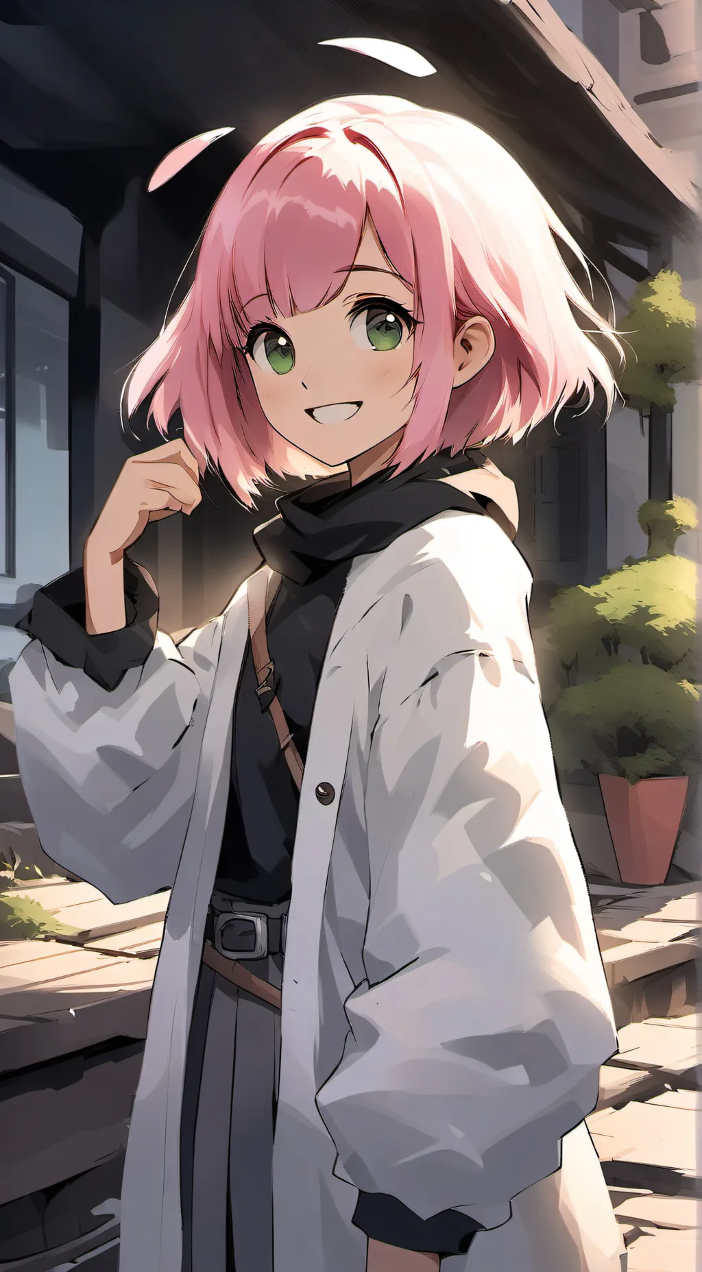 ai character: Mina background