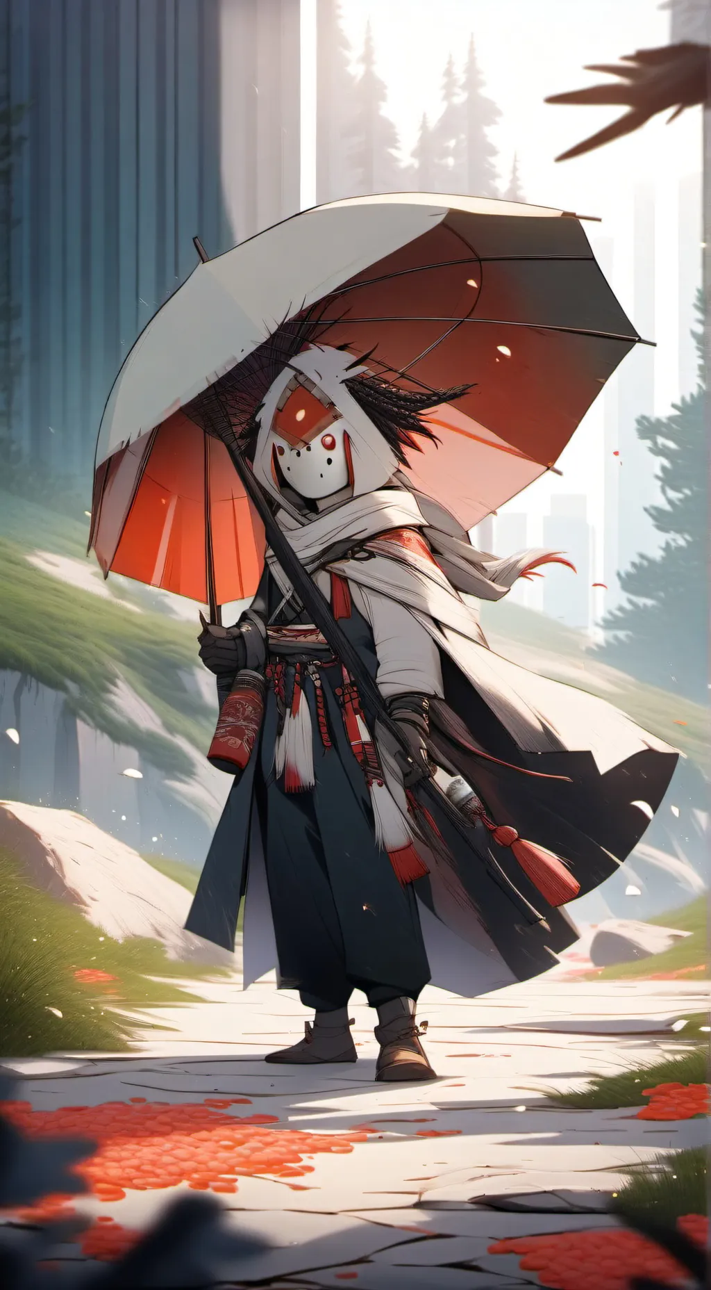 ai character: Tanjiro background
