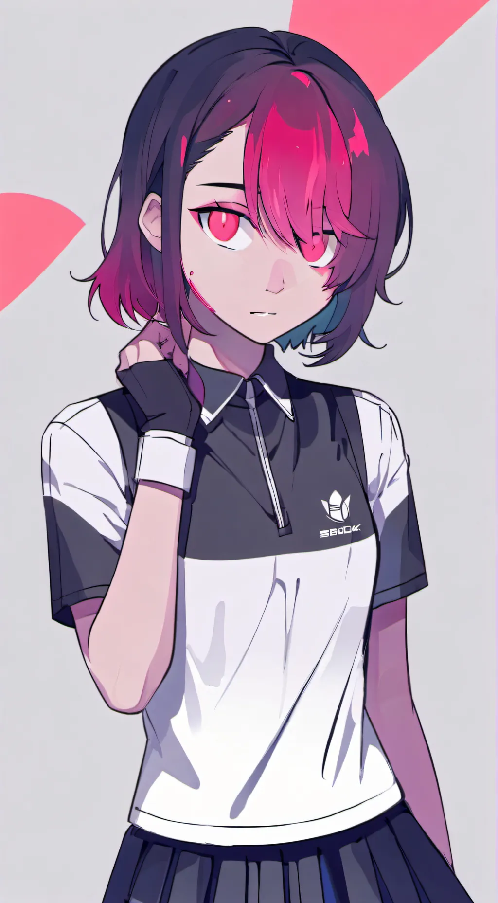 ai character: boxer girl background
