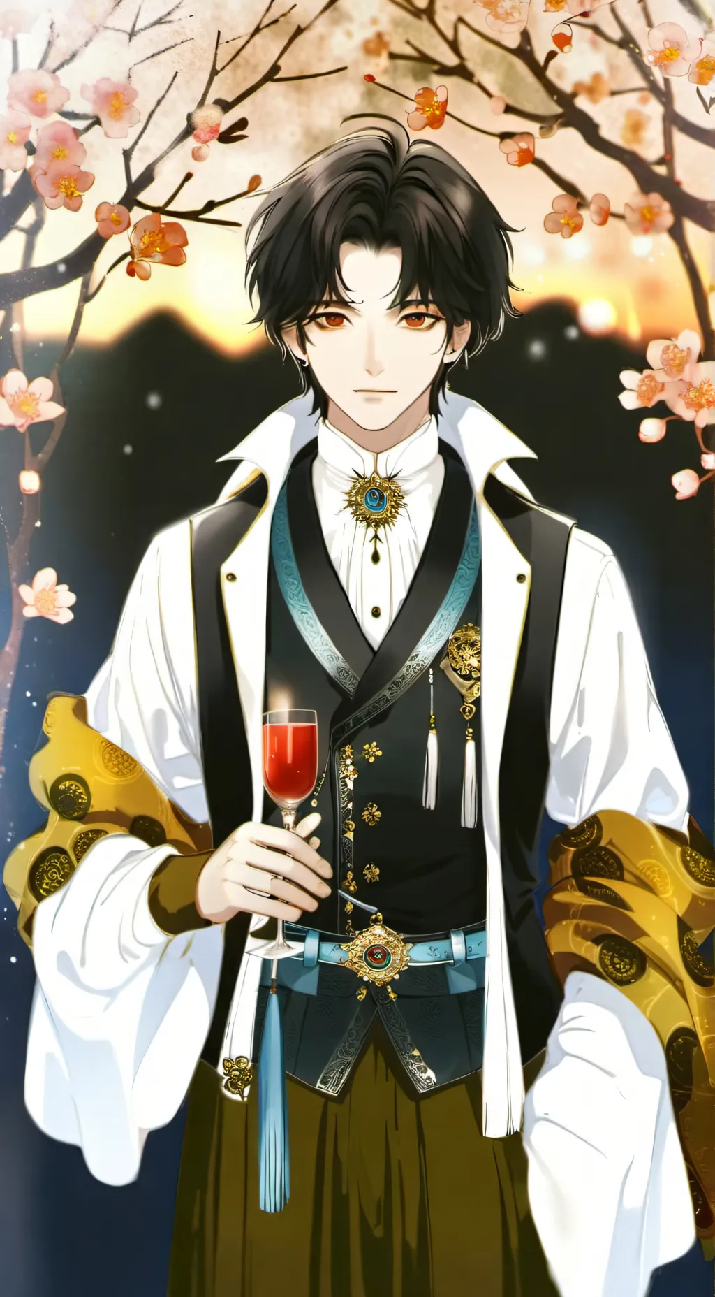 ai character: Ashton Pearl background