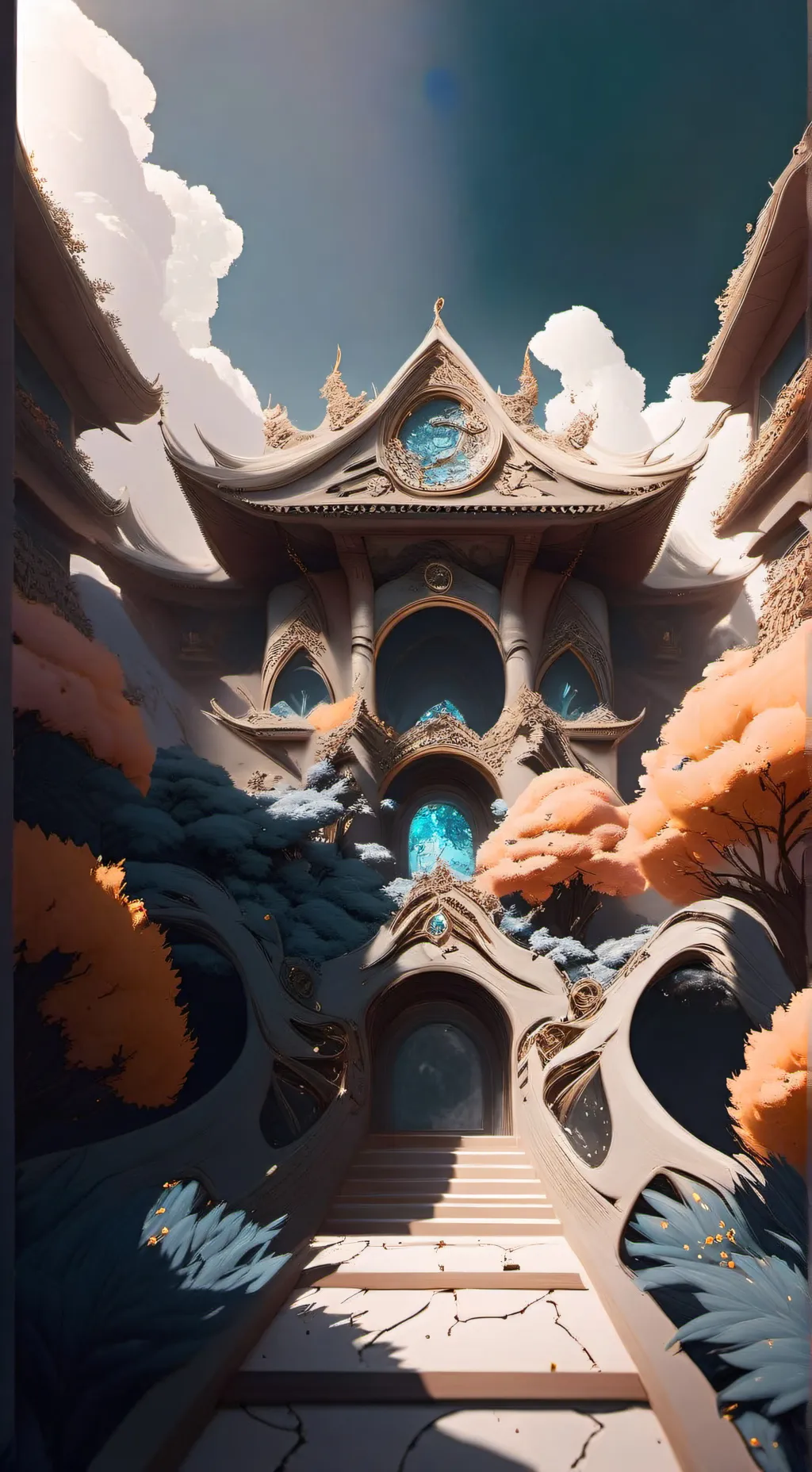 ai character: Escuela background