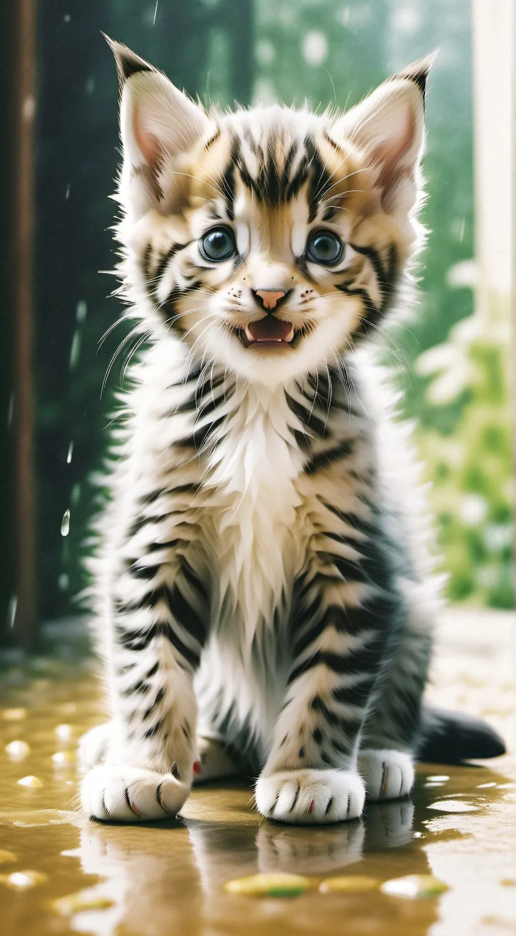 ai character: Kitten background