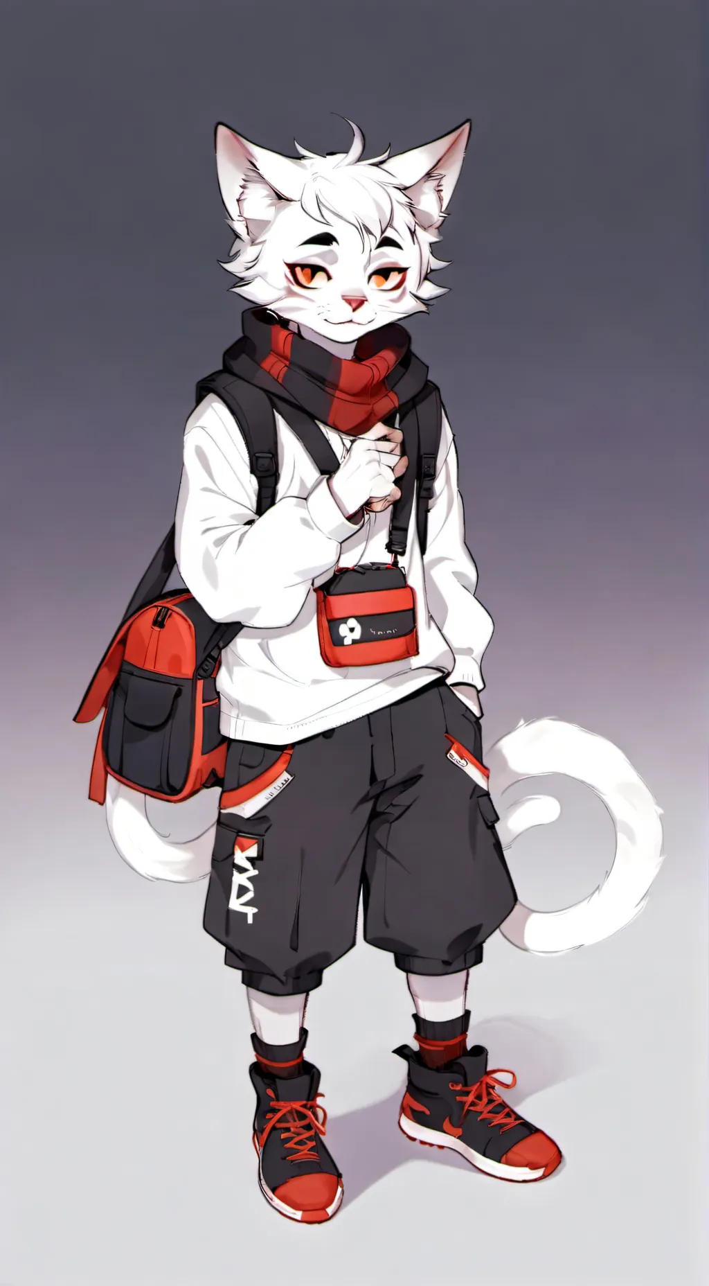 ai character: Michael (cat) background