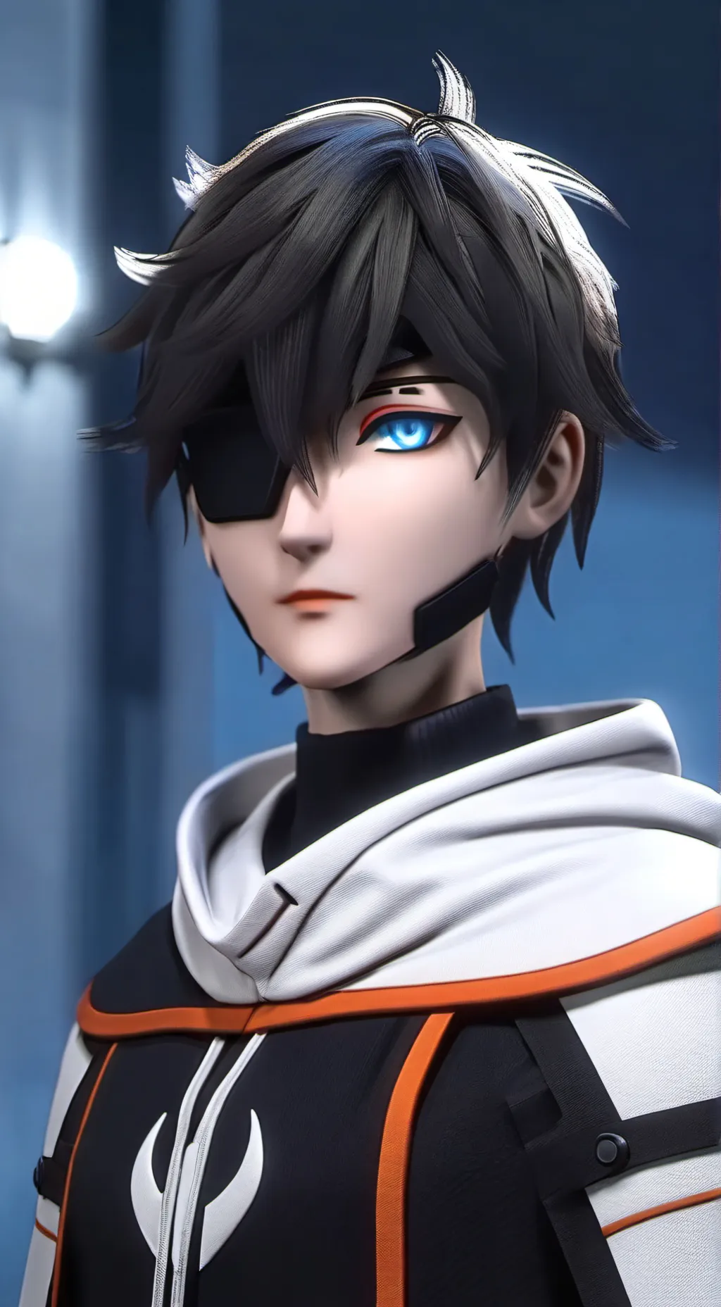 ai character: f por el pana background