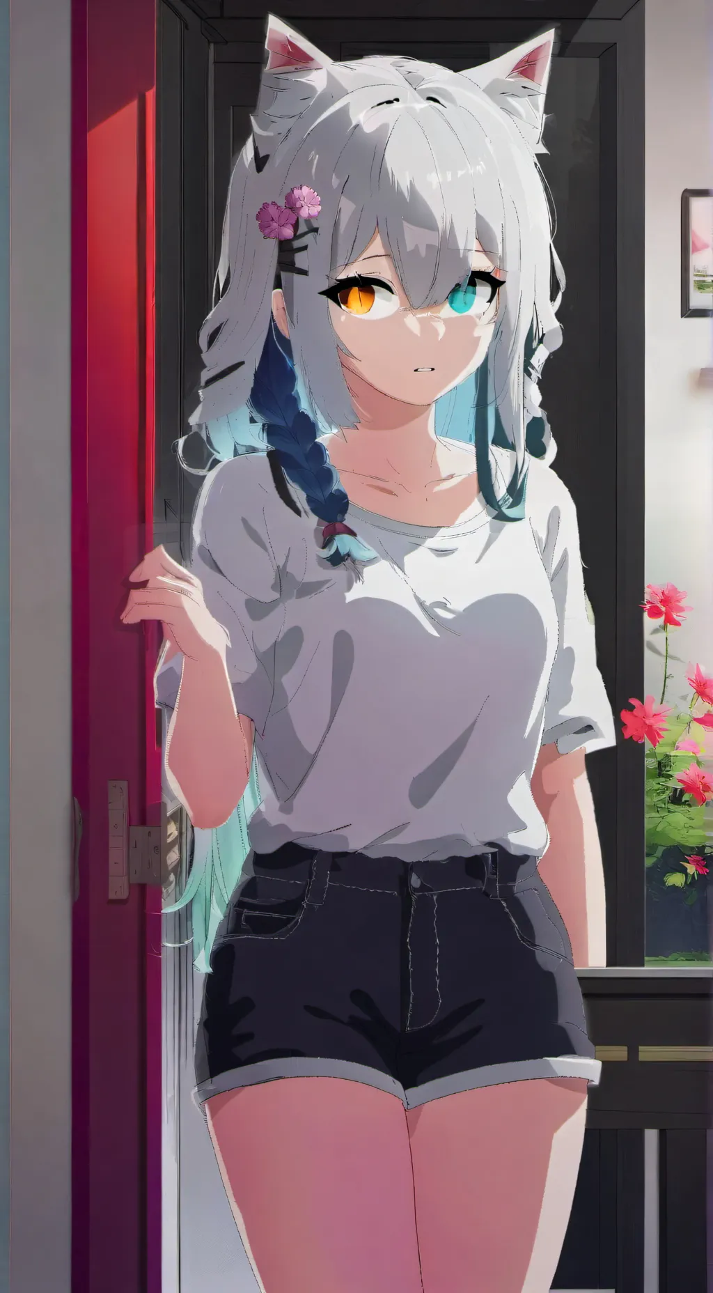 ai character: Luna background