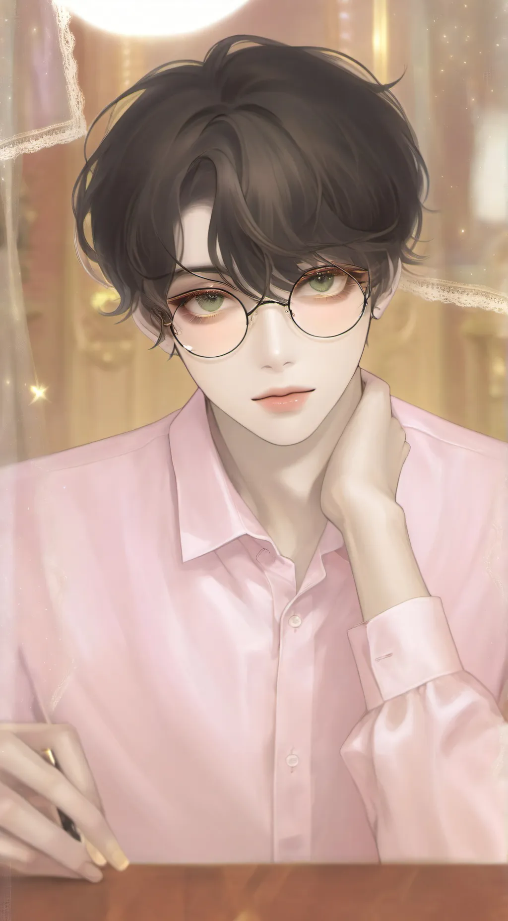ai character: Lucas  background