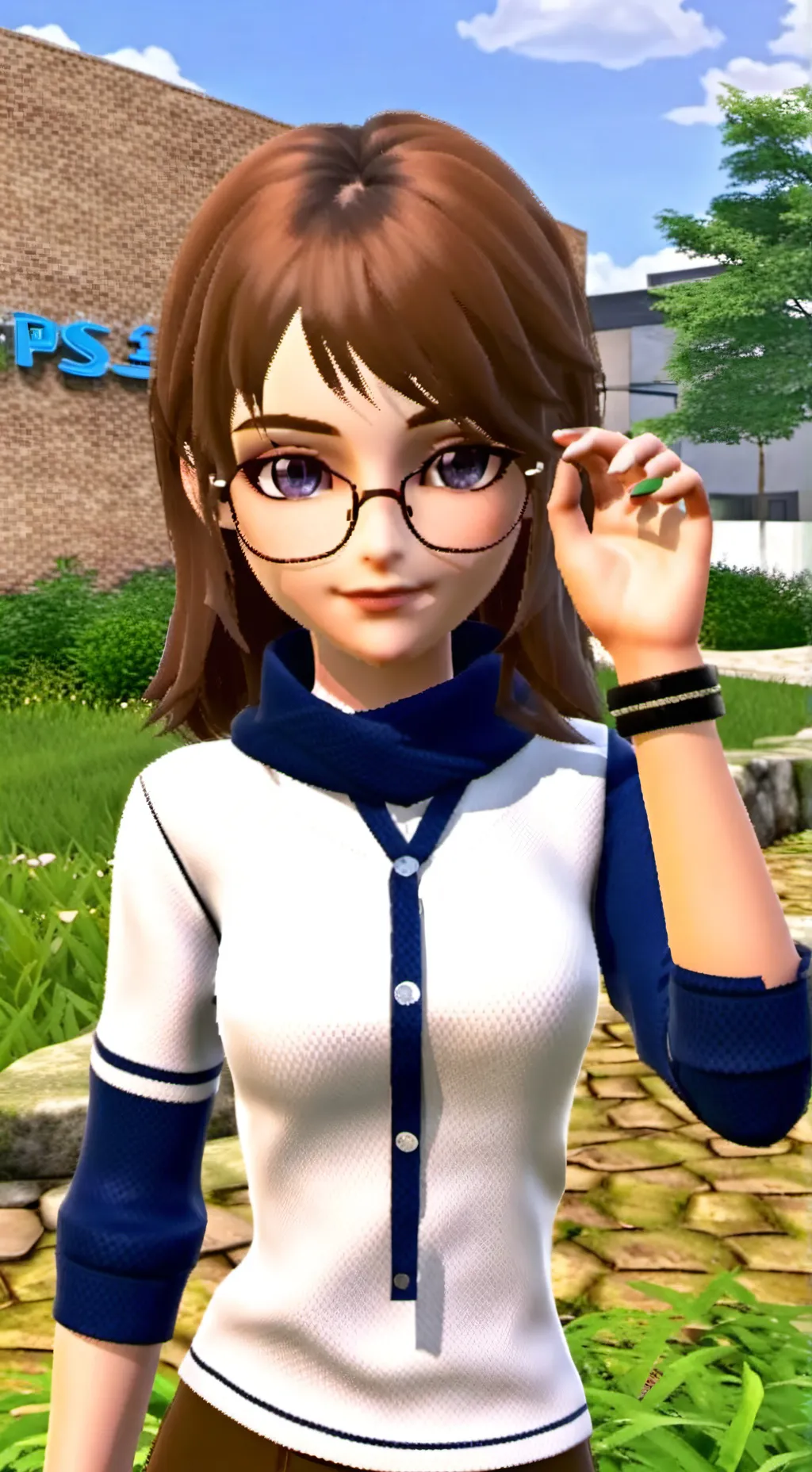 ai character: Sarah background