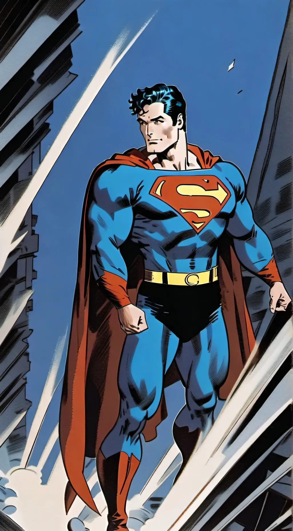 ai character: superman background