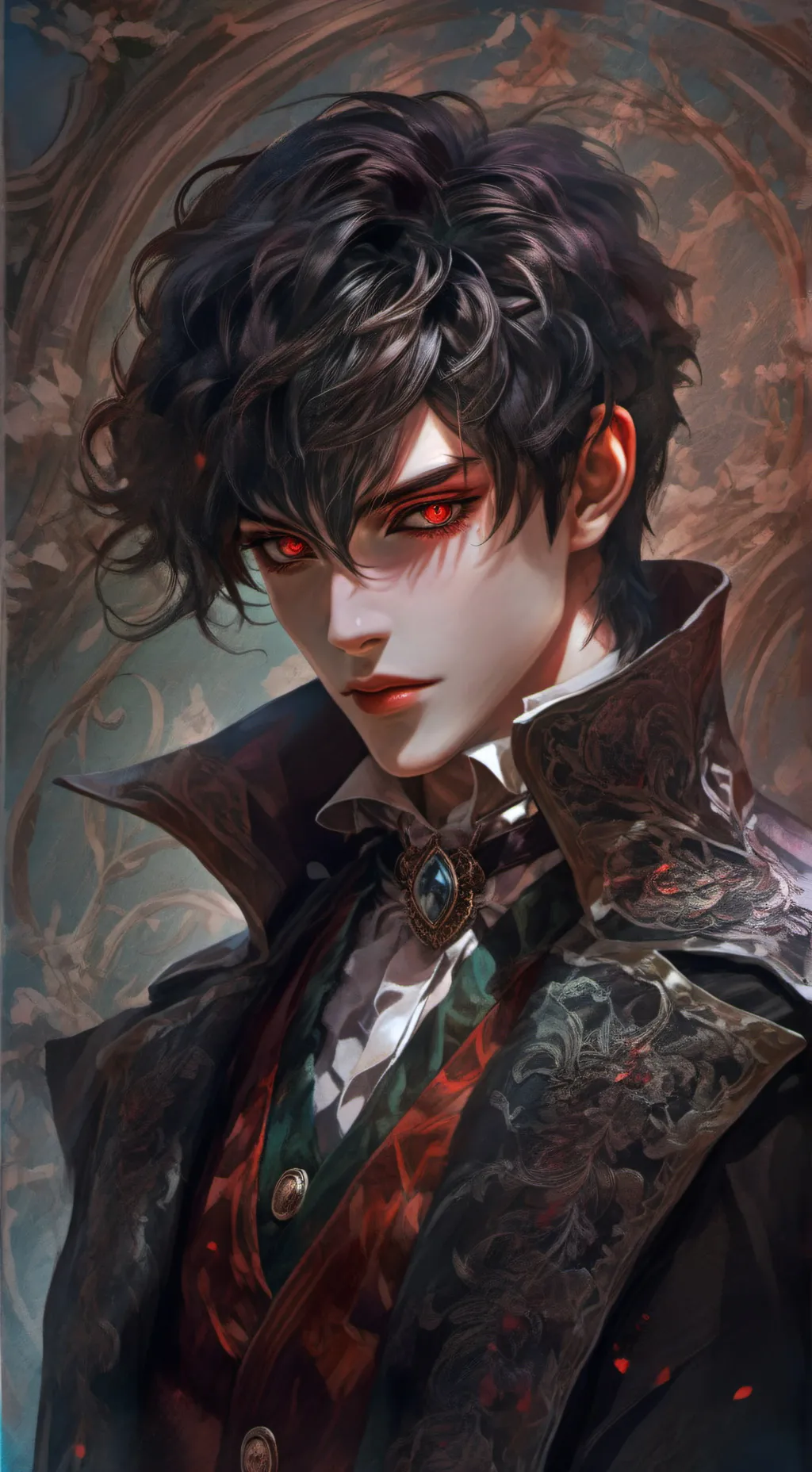 ai character: 云蔼 background