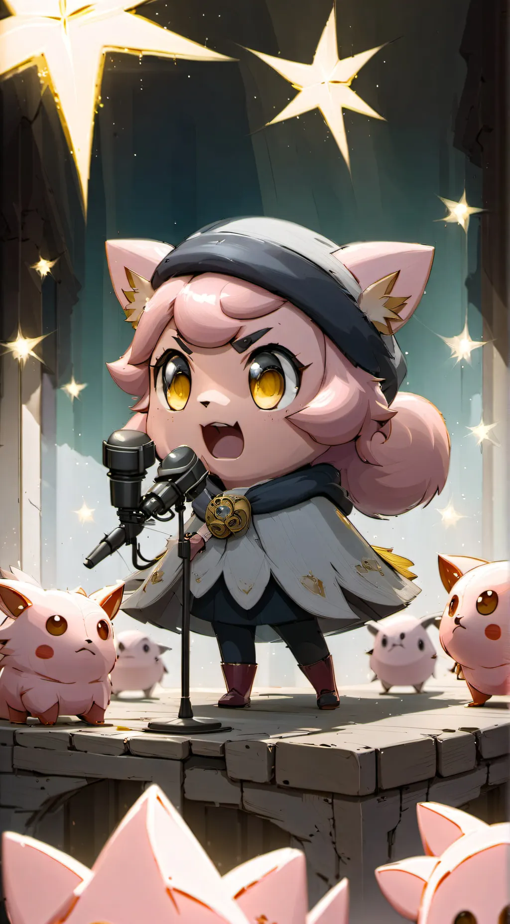 ai character: Sandra background