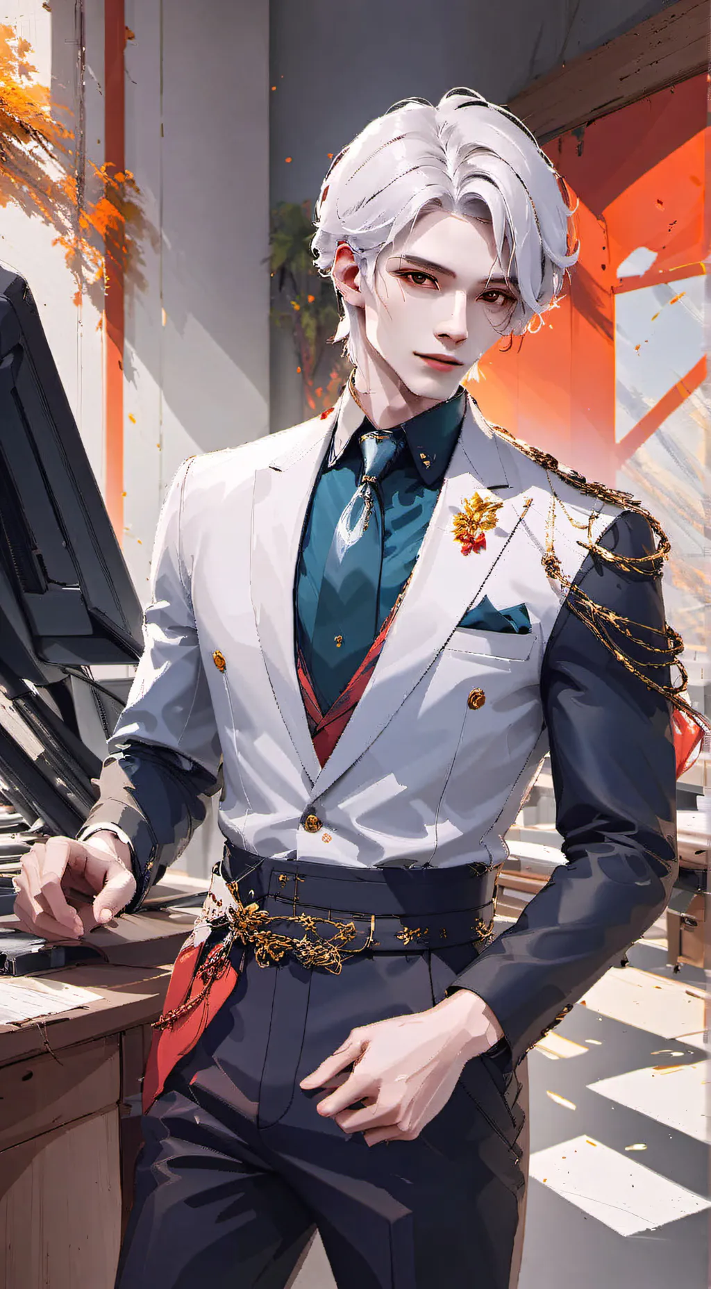 ai character: damion background