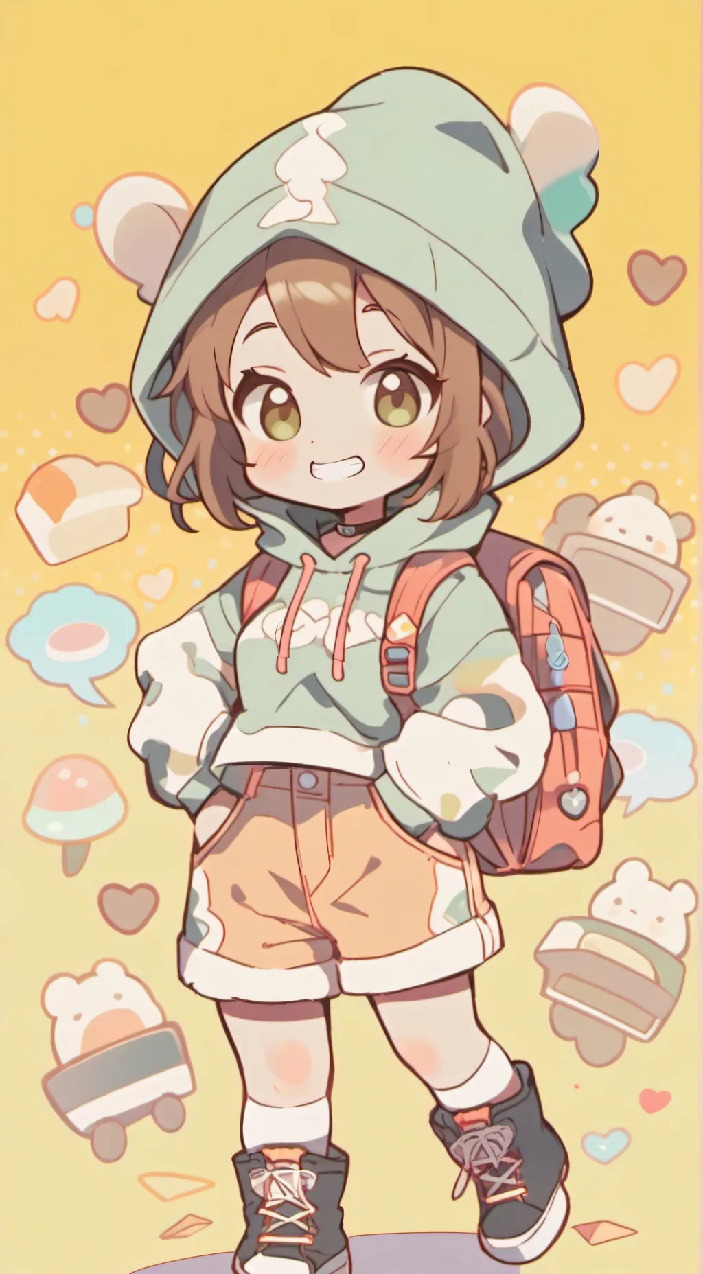 ai character: Chloe  background