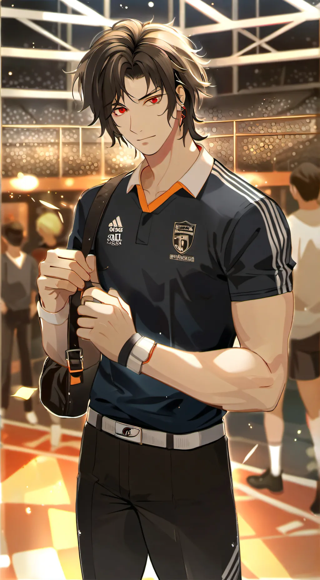 ai character: Sacha  background