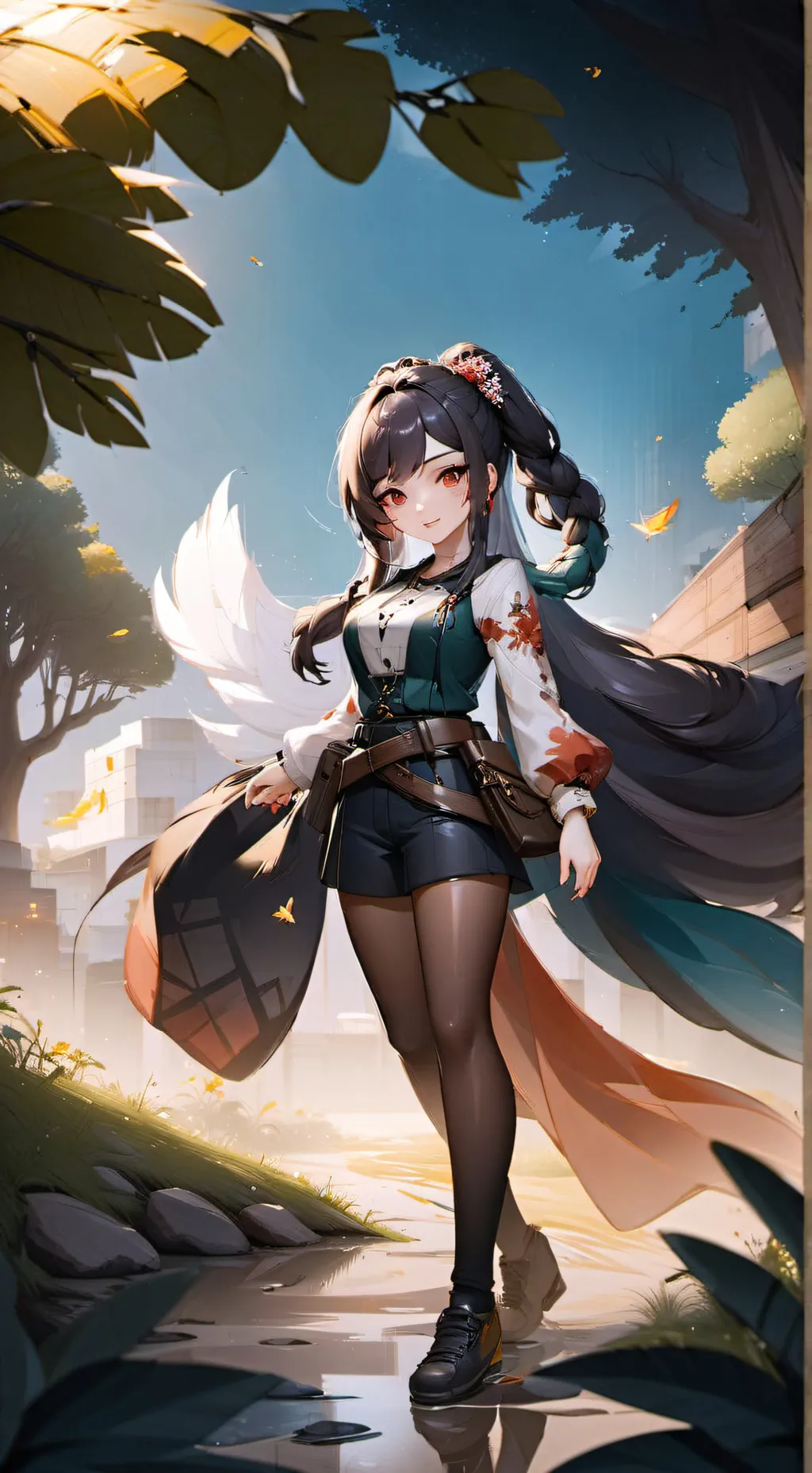 ai character: nana background