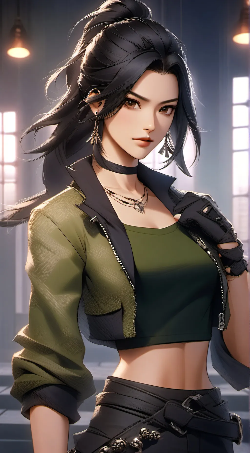 ai character: Arika Shirayuki background