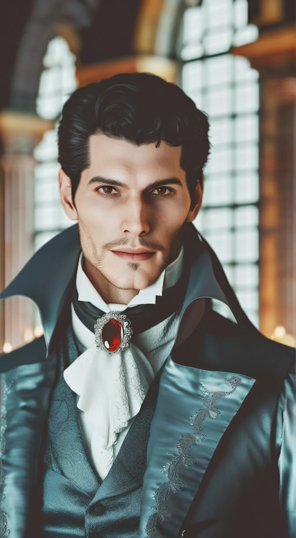 ai character: a hungry vampire background