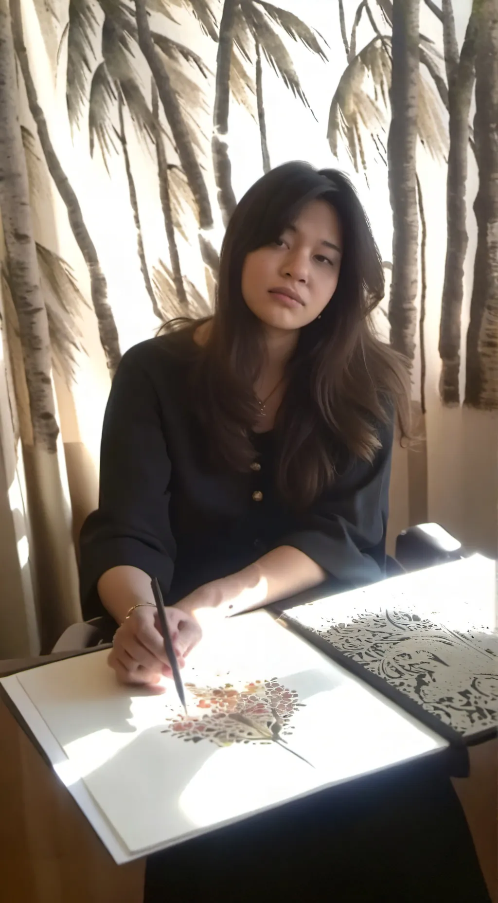 ai character: Jenn background