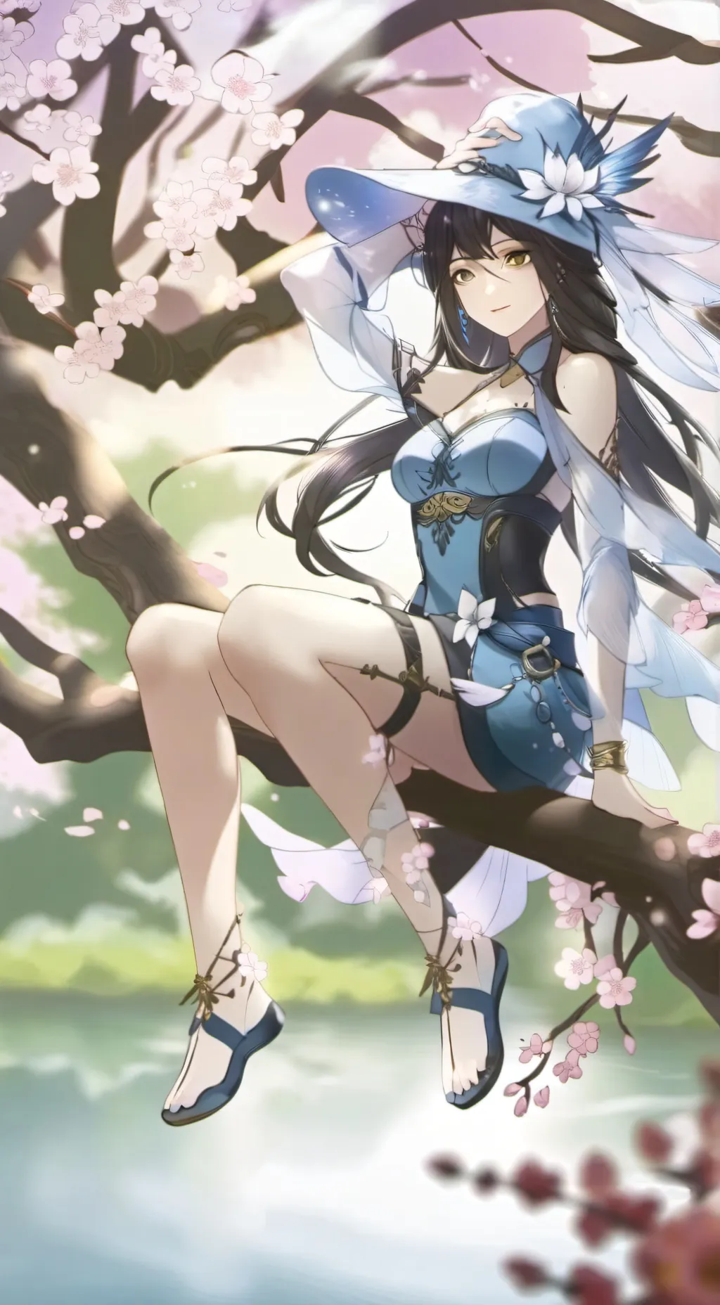 ai character: love u daddy background