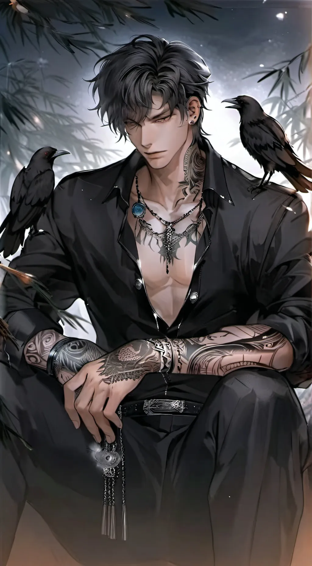 ai character: Raven background