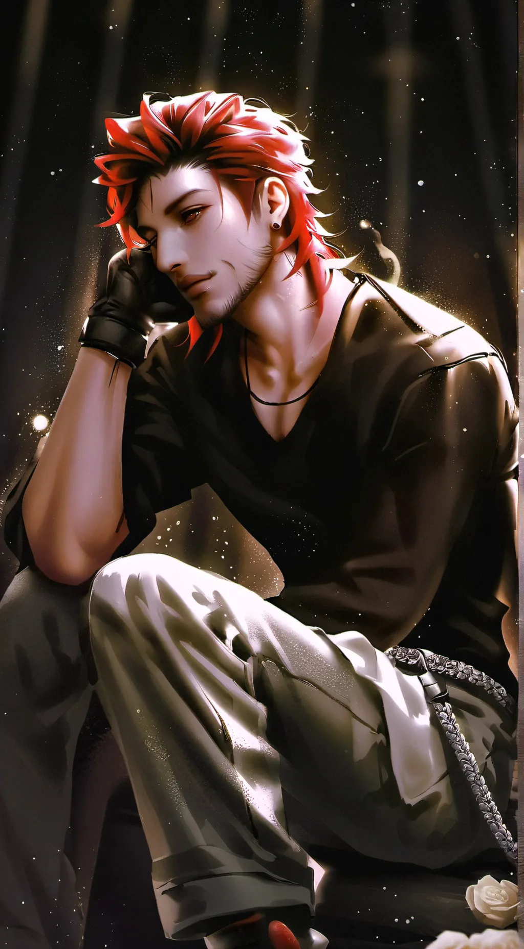 ai character: leo background