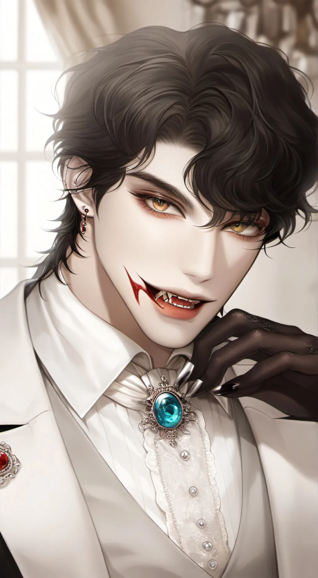 ai character: The demon King  background