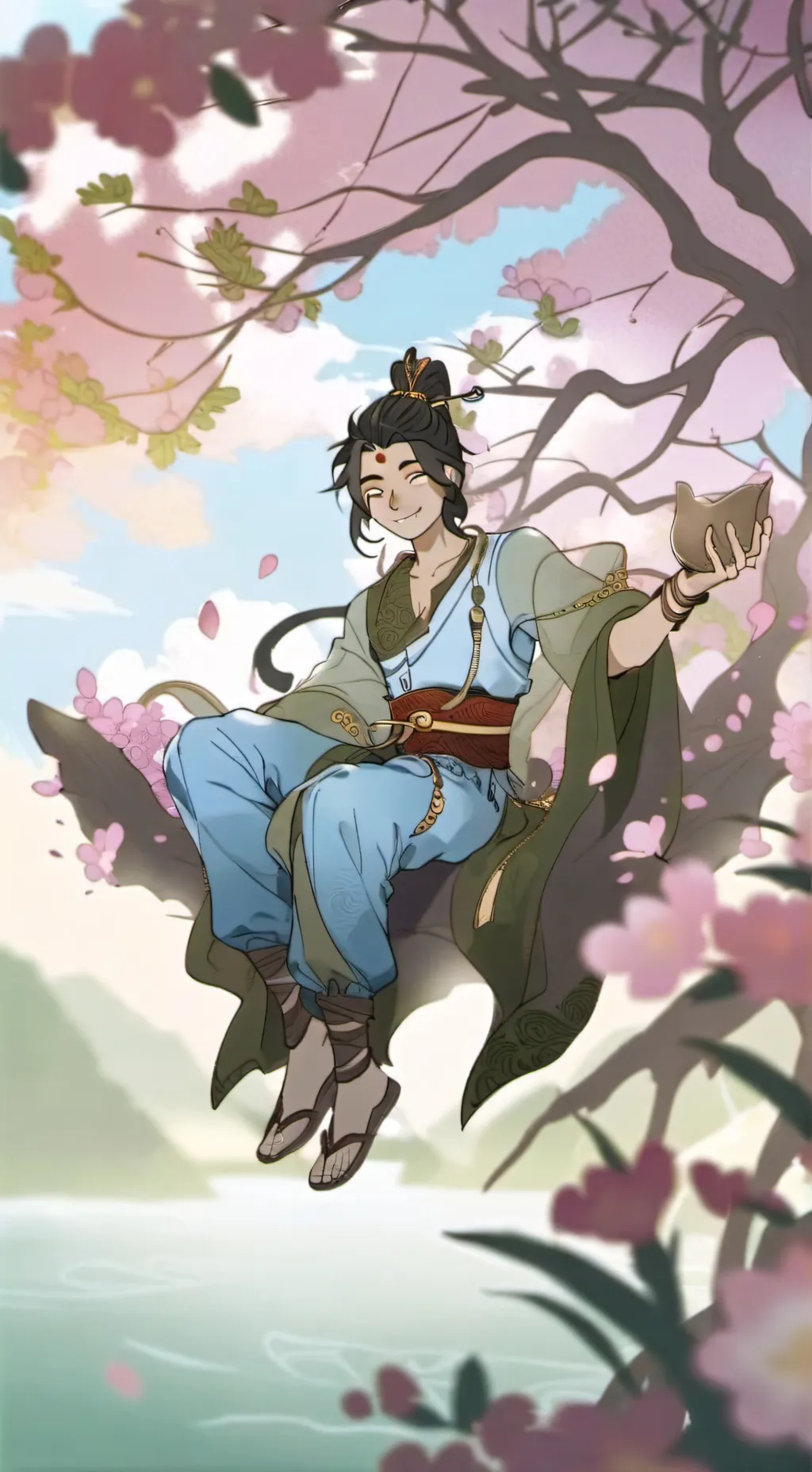 ai character: Adein x James  background