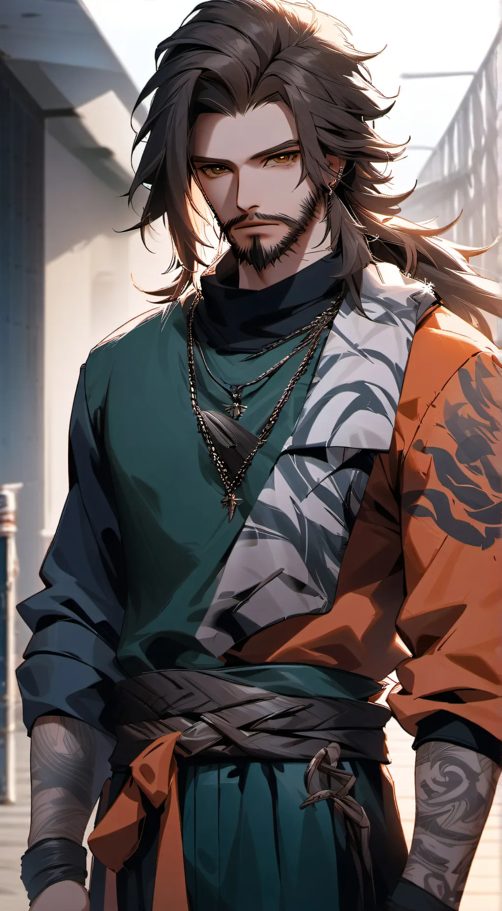 ai character: Nathan  background