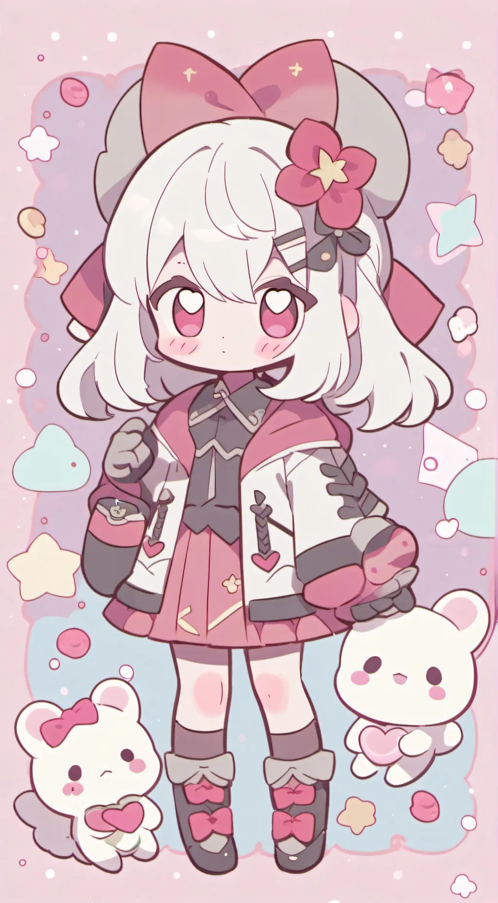 ai character: ROSÈ APT background
