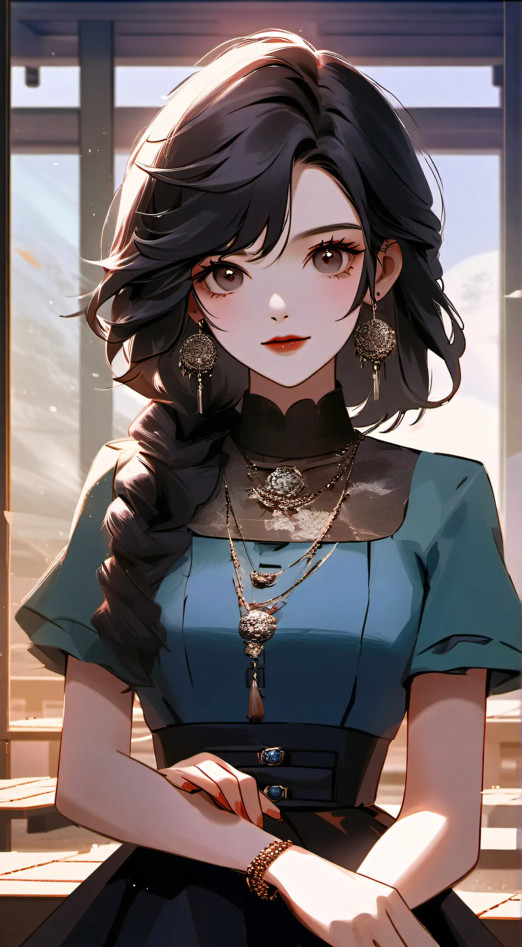 ai character: Zarah background