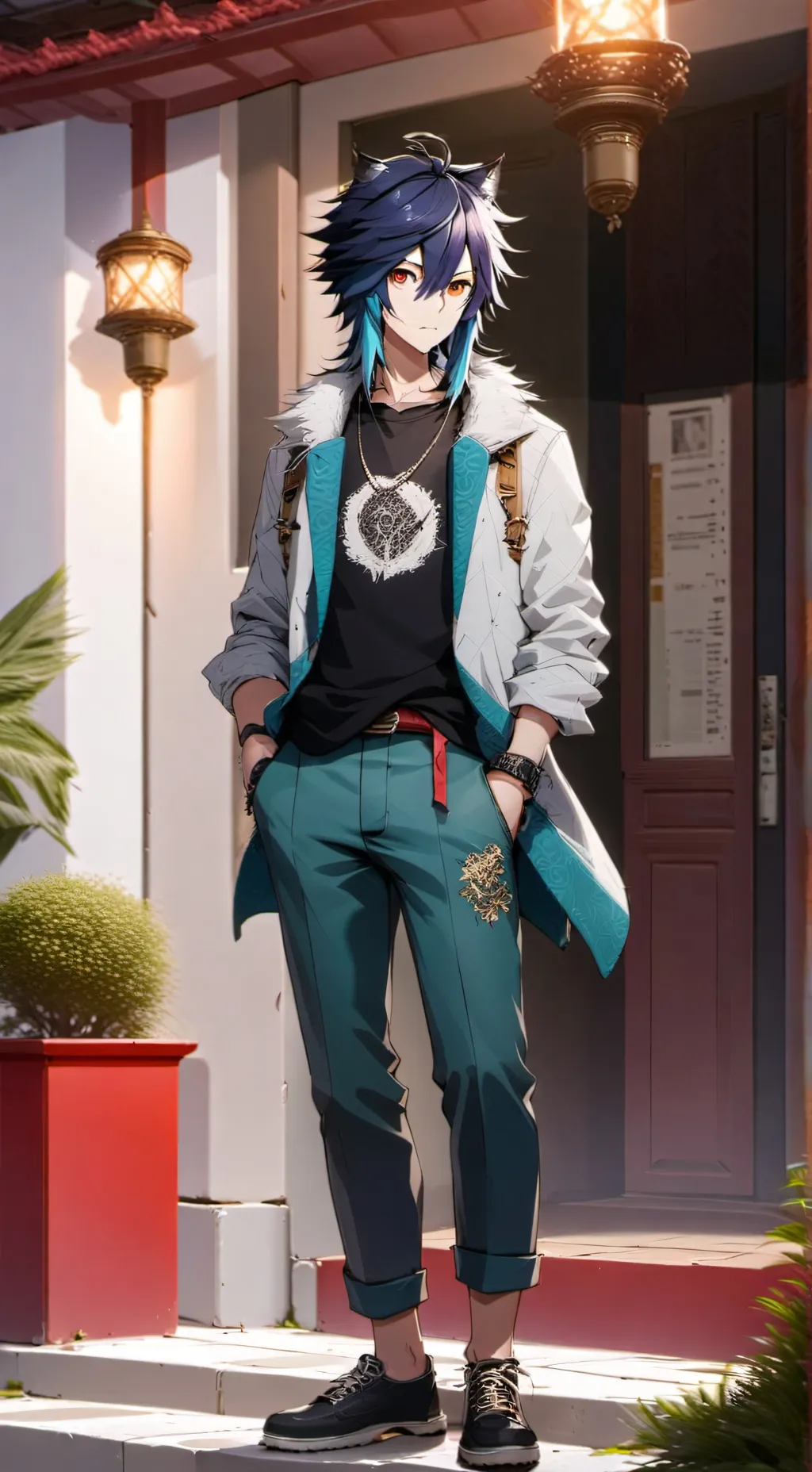 ai character: Eiden Dávalos  background