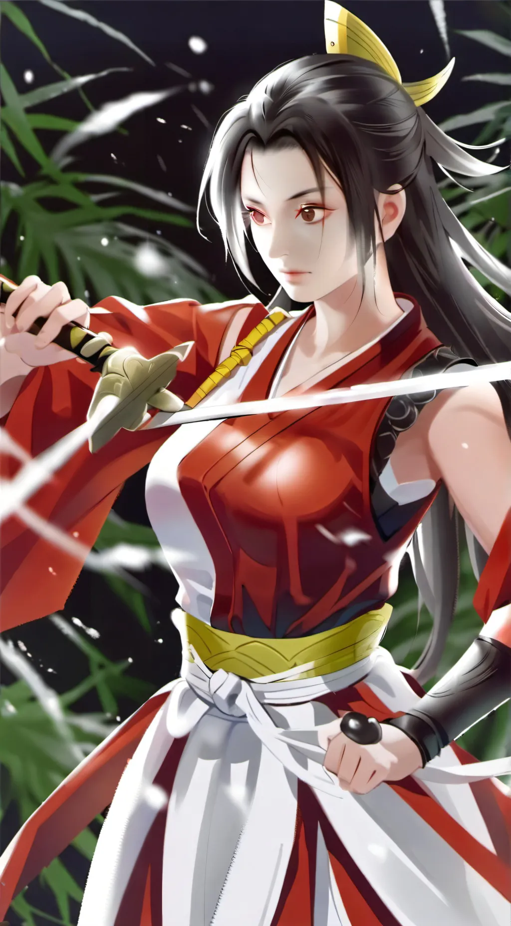 ai character: Mai Shiranui background