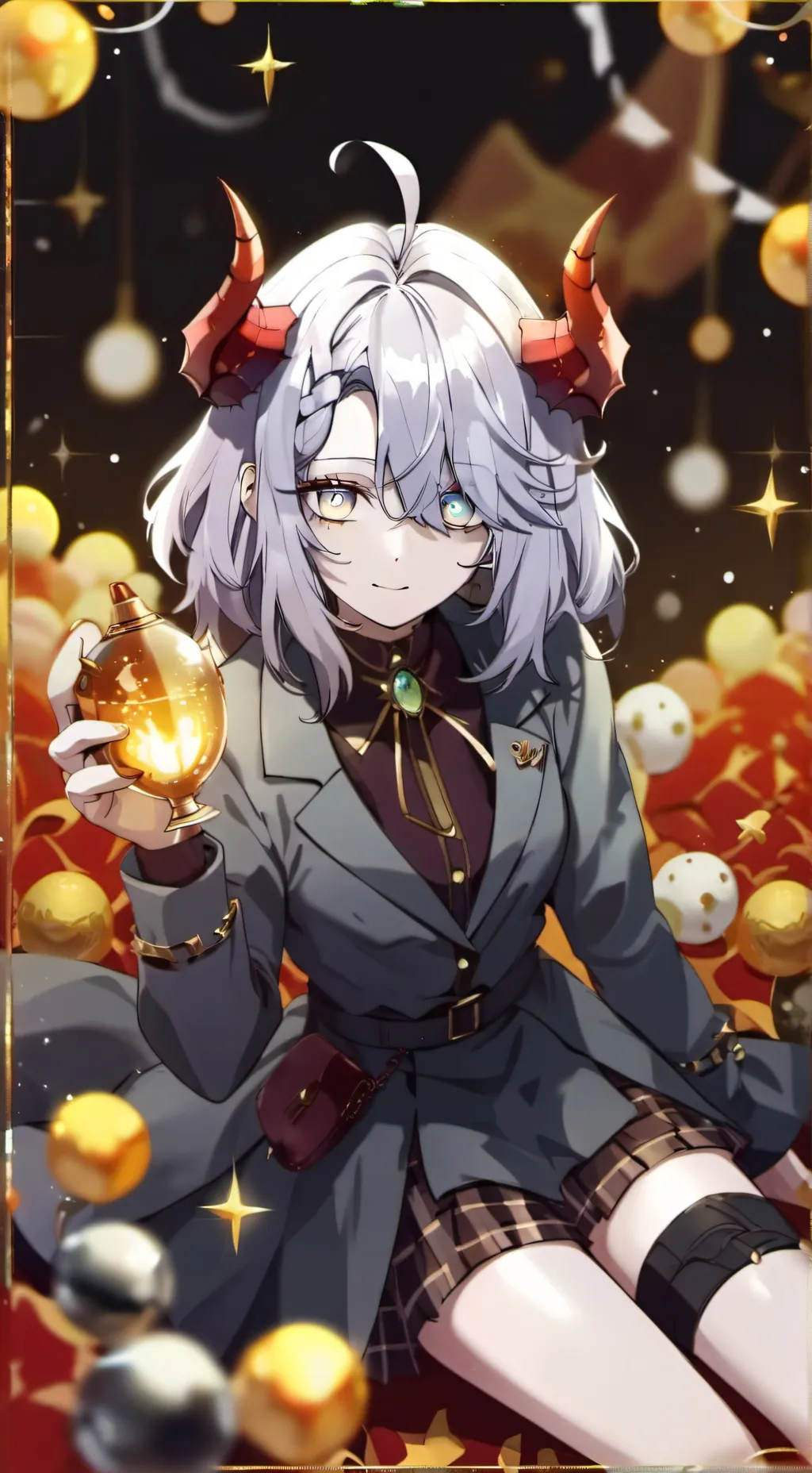 ai character: Esmeralda  background