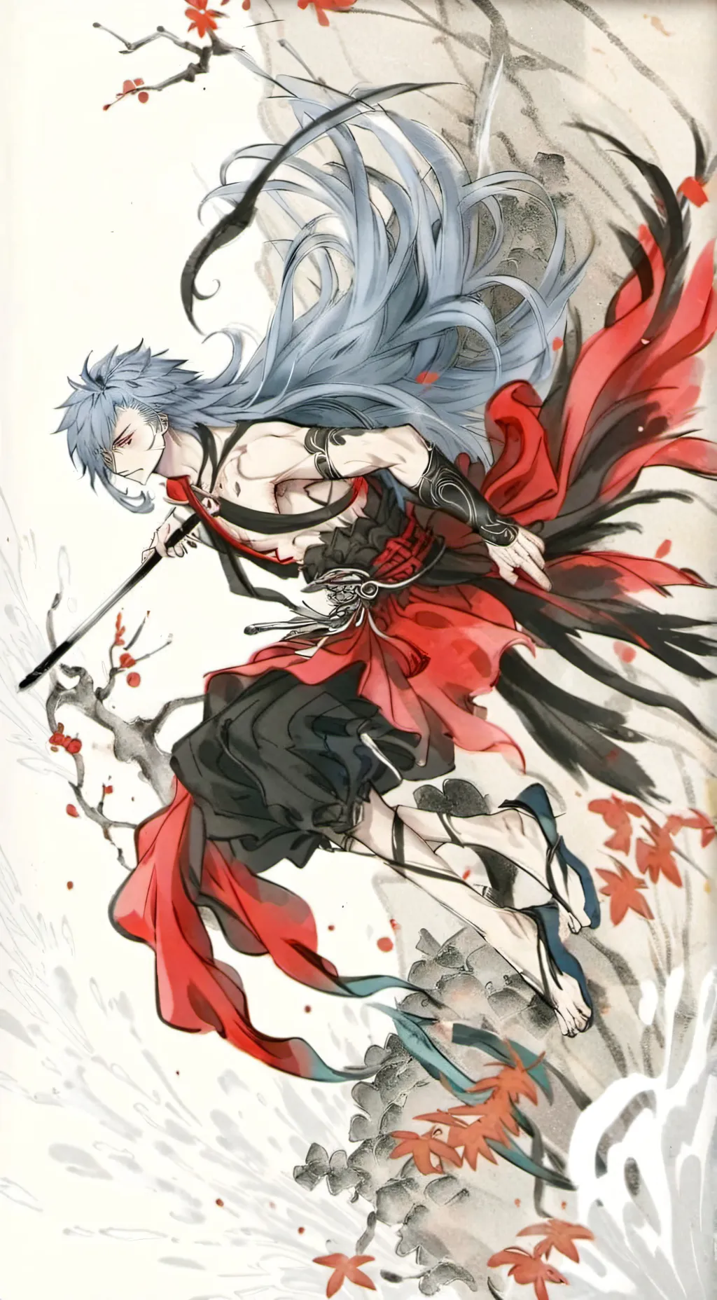 ai character: GojoxSukuna background