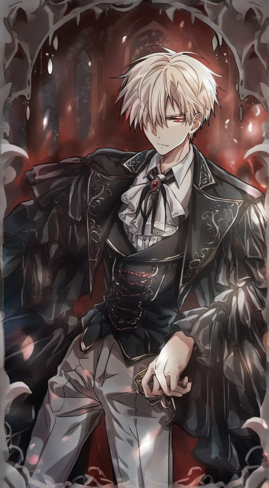 ai character: bakugo background