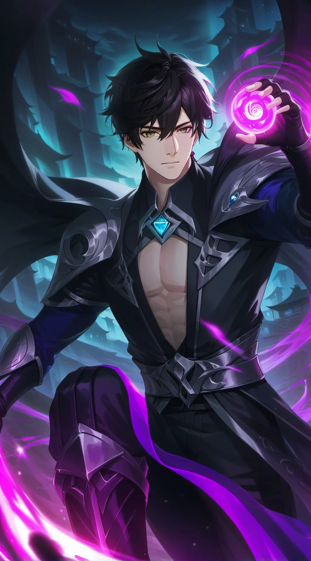 ai character: erick background