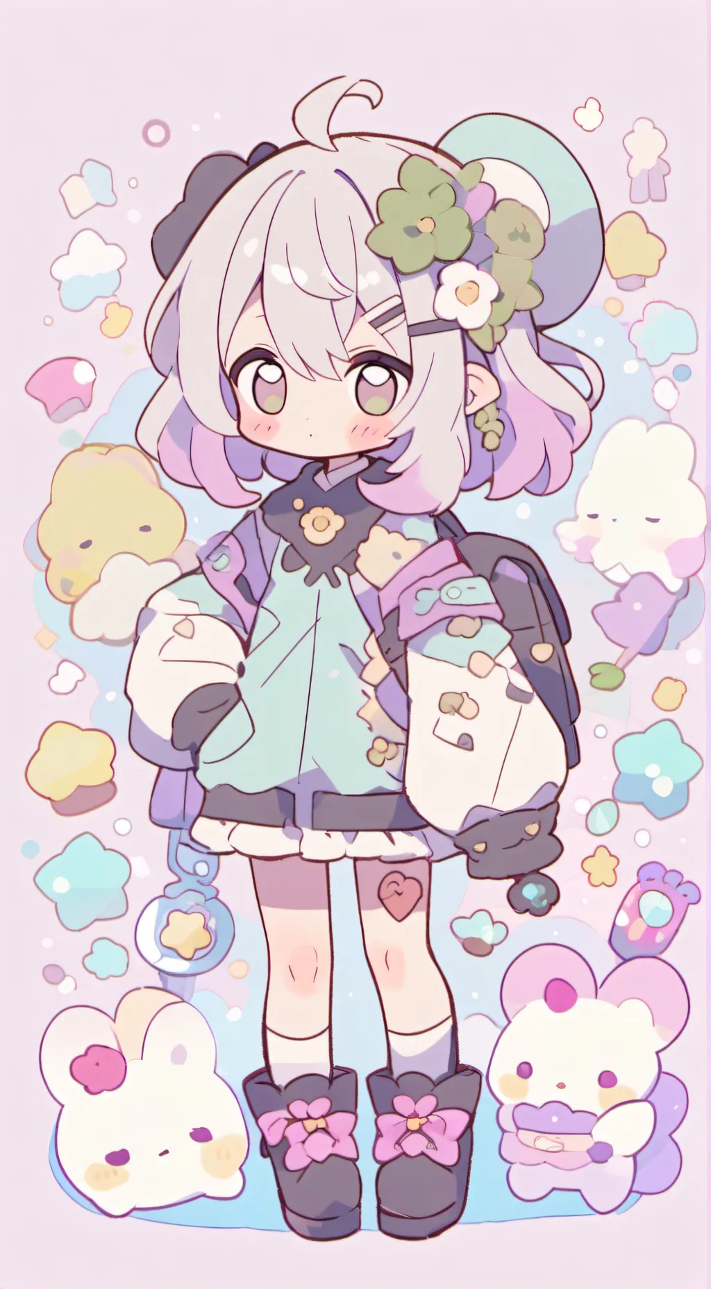 ai character: Sprunki  background