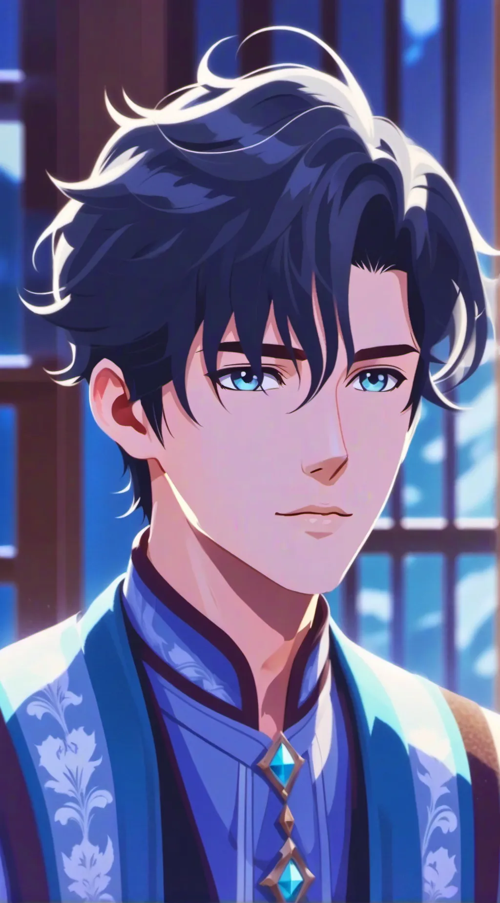 ai character: Max background