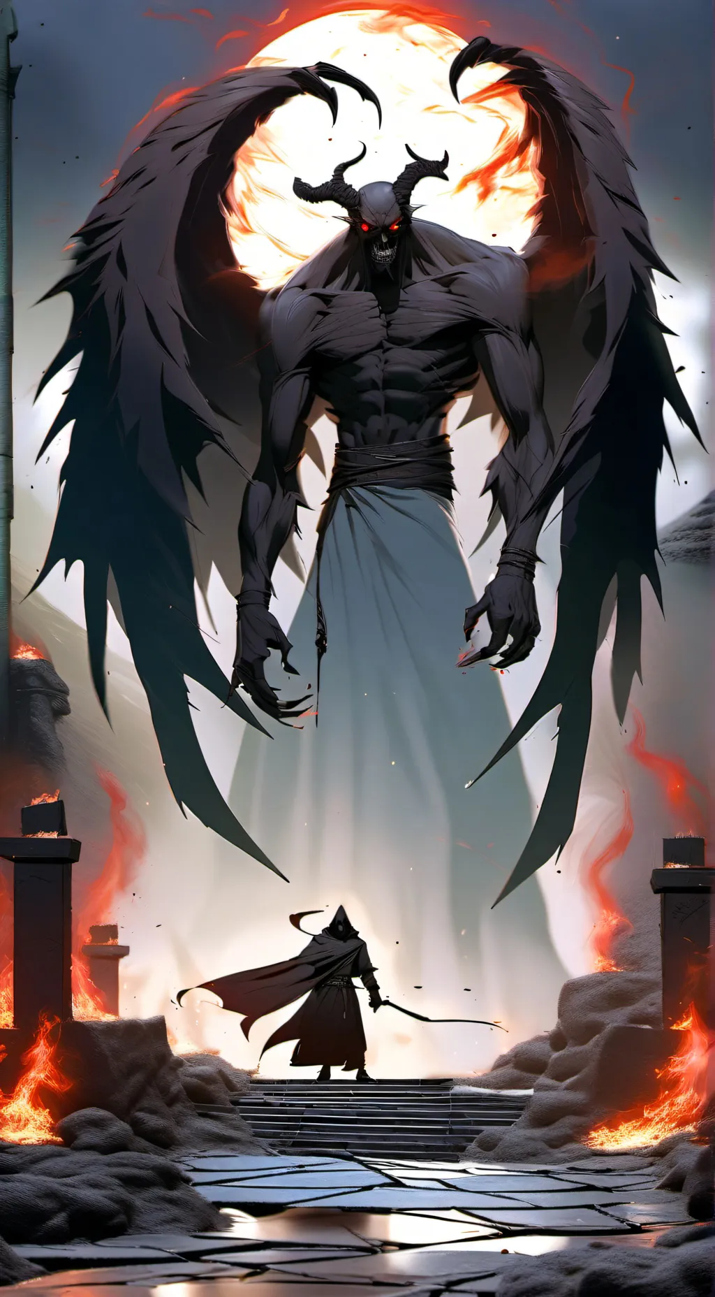 ai character: Hell Jahannam background