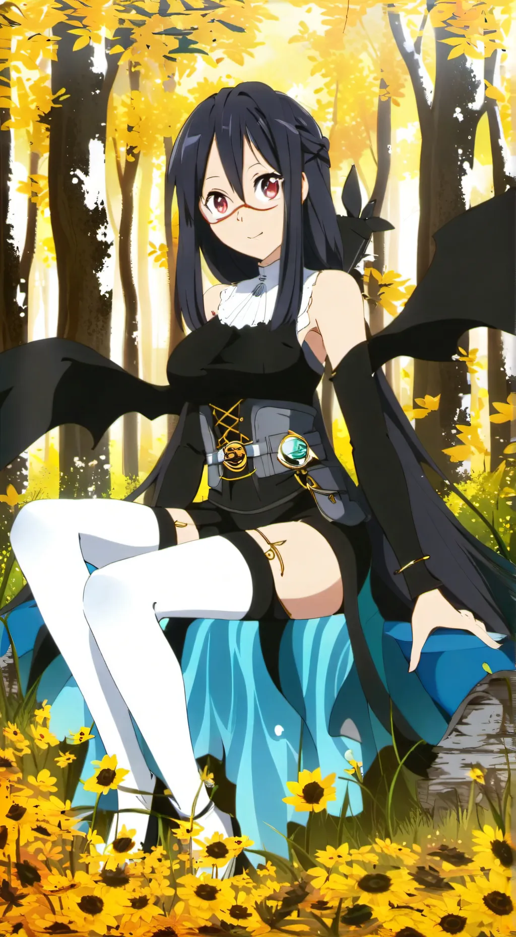 ai character: -Vivan- background