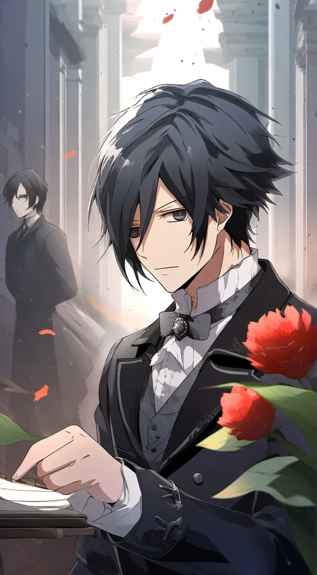 ai character: Black butler rp  background