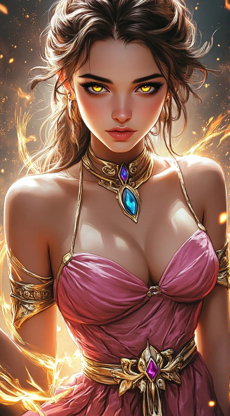 ai character: MIA  background