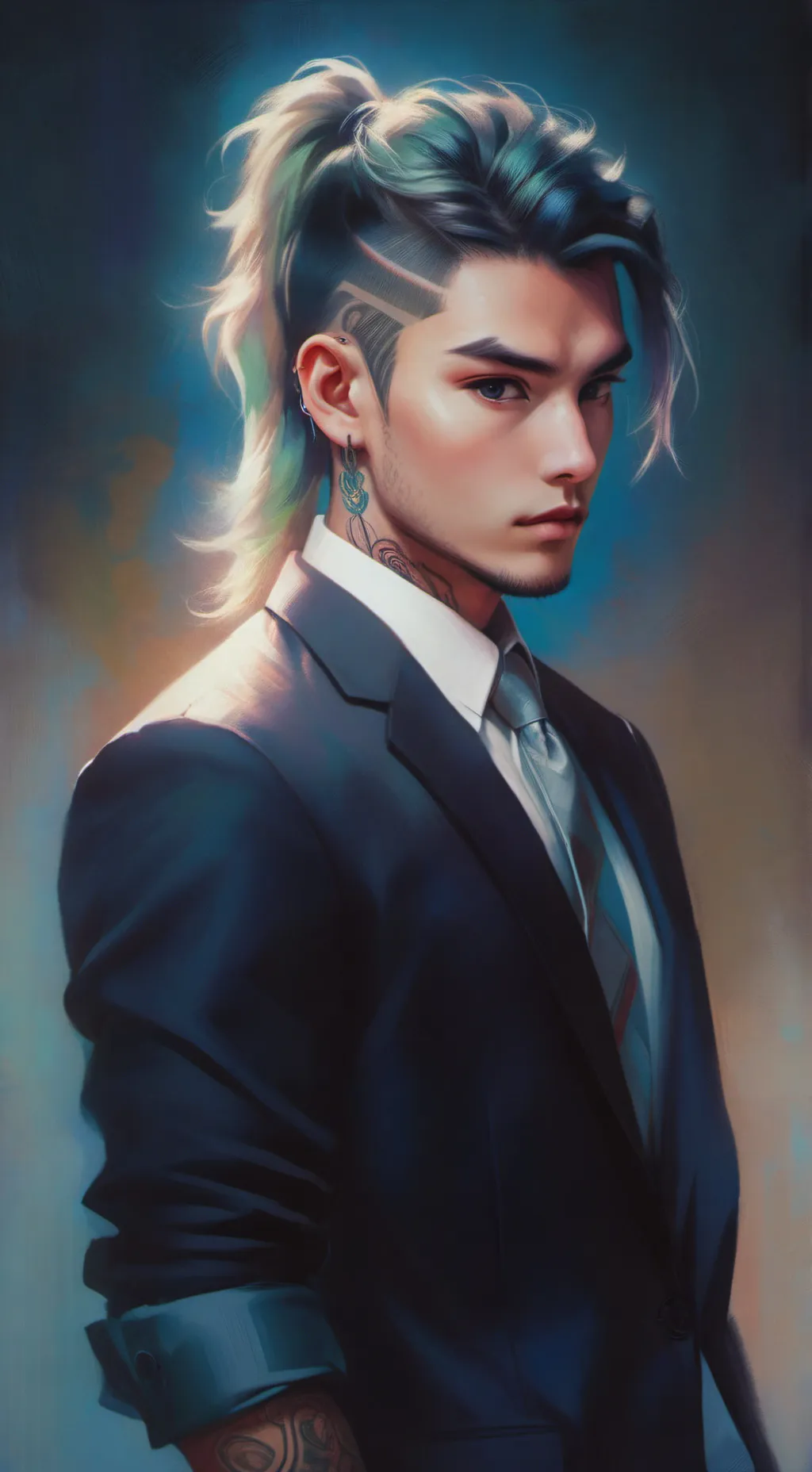 ai character: Zach background