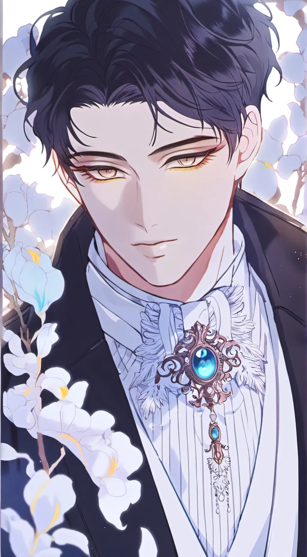 ai character: Kaito God of Sun background