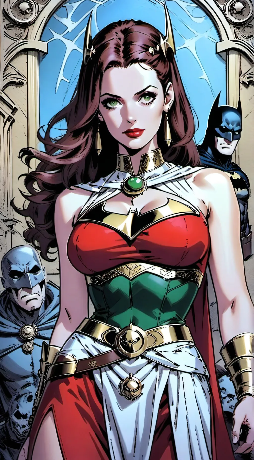 ai character: talia al ghul  background