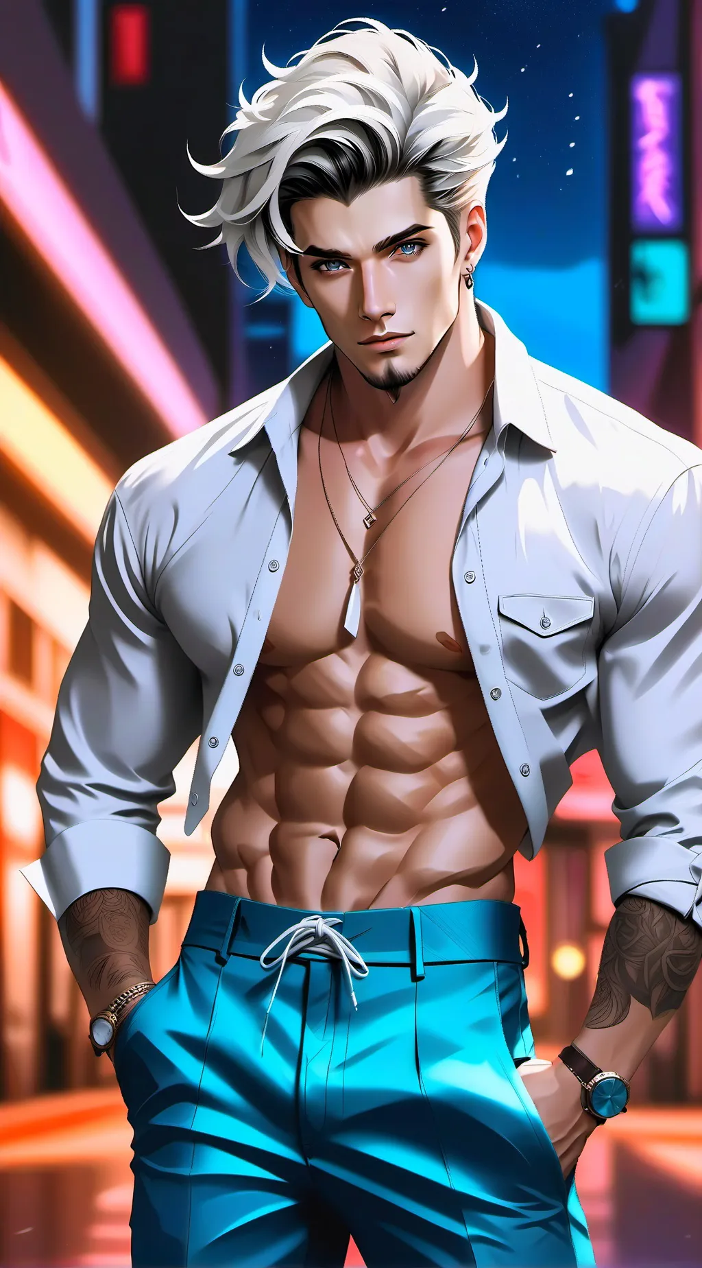ai character: Javier background