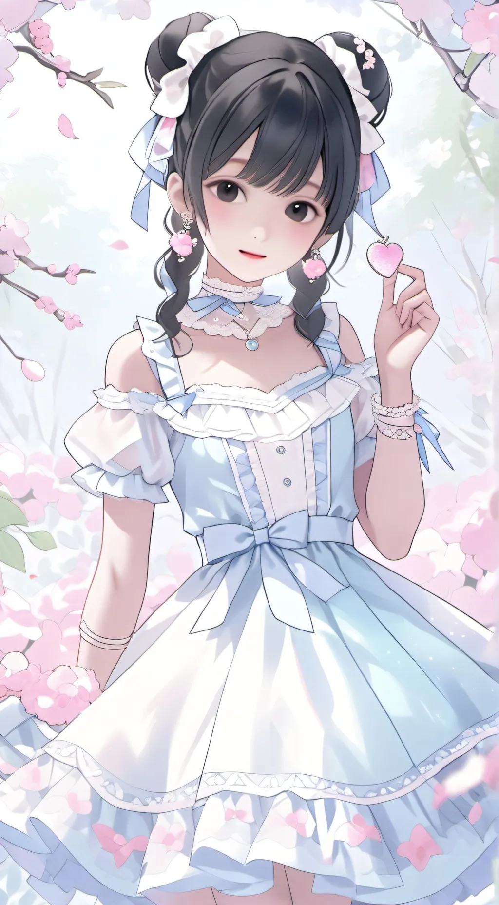 ai character: Face reveal background